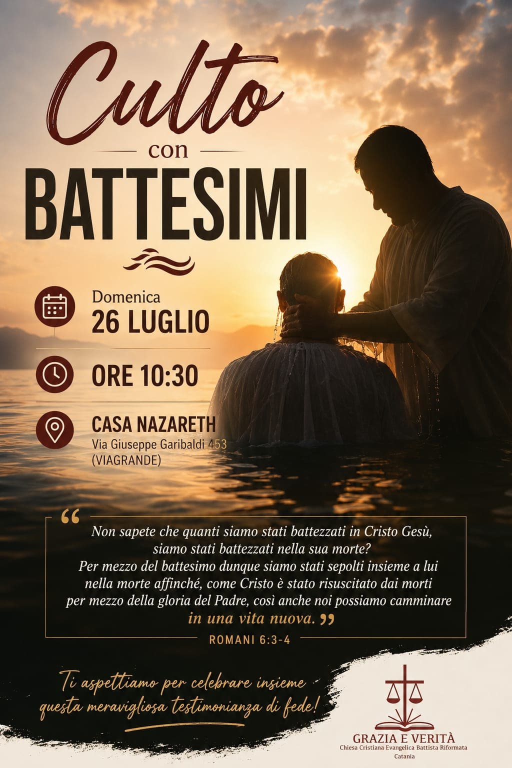 Culto con battesimi